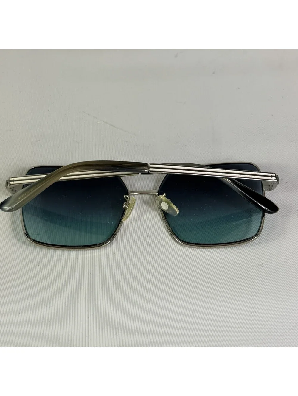 Tory Burch Women's Sunglasses TY6087 33114S Shiny Silver 55mm Square Metal